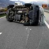 Un accident s'est produit entre Conthey et Riddes en direction de Martigny tôt mercredi matin (archives). KEYSTONE/KANTONSPOLIZEI WALLIS/HANDOUT